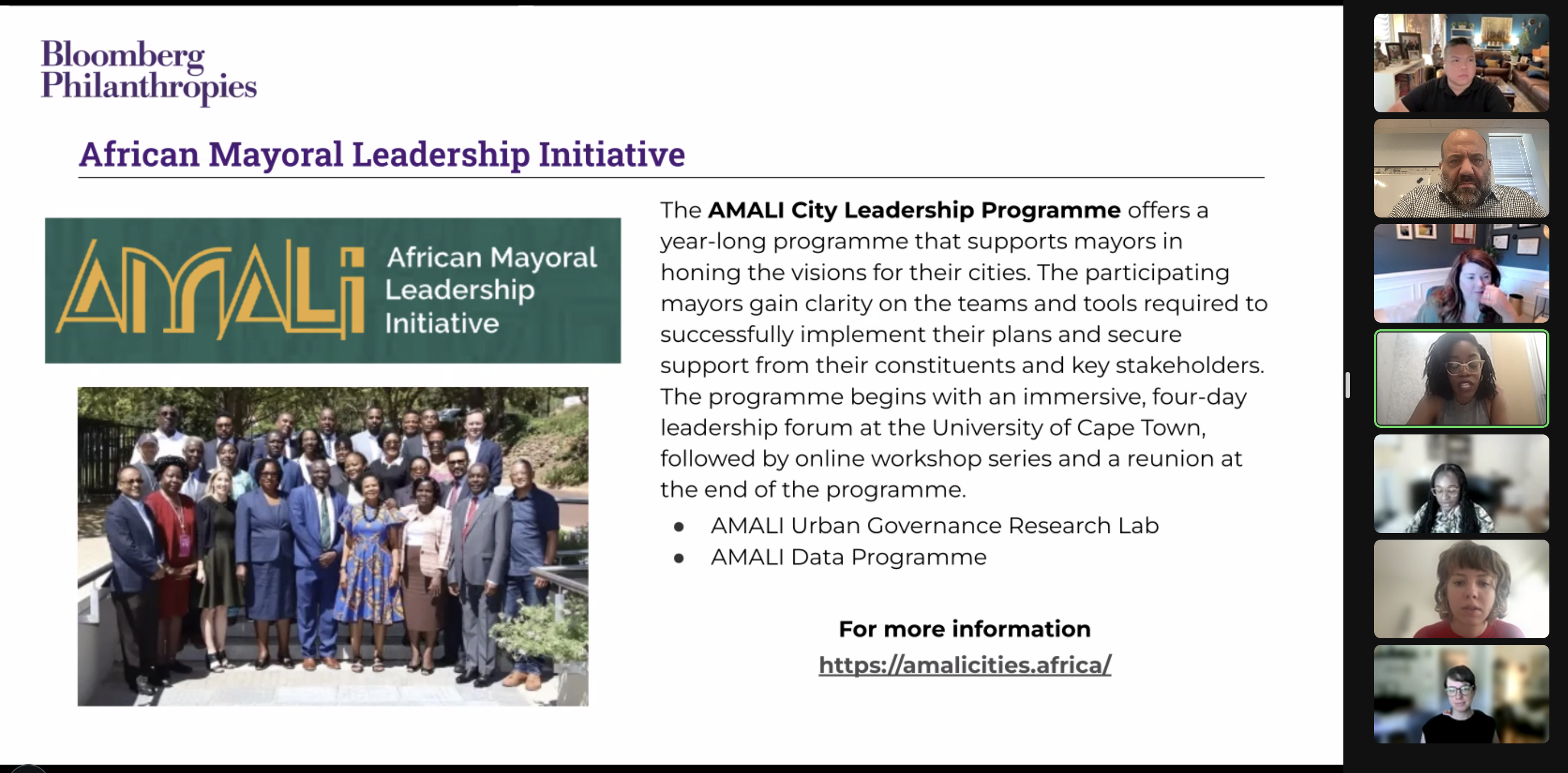 Leaders of program training African mayors joins GovEx to share progress, best practices