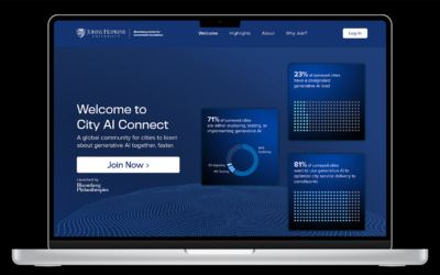 GovEx launches City AI Connect, a global community for cities to explore generative AI