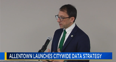 WFMZ-TV: Allentown launches citywide data strategy for improved community services and decision-making