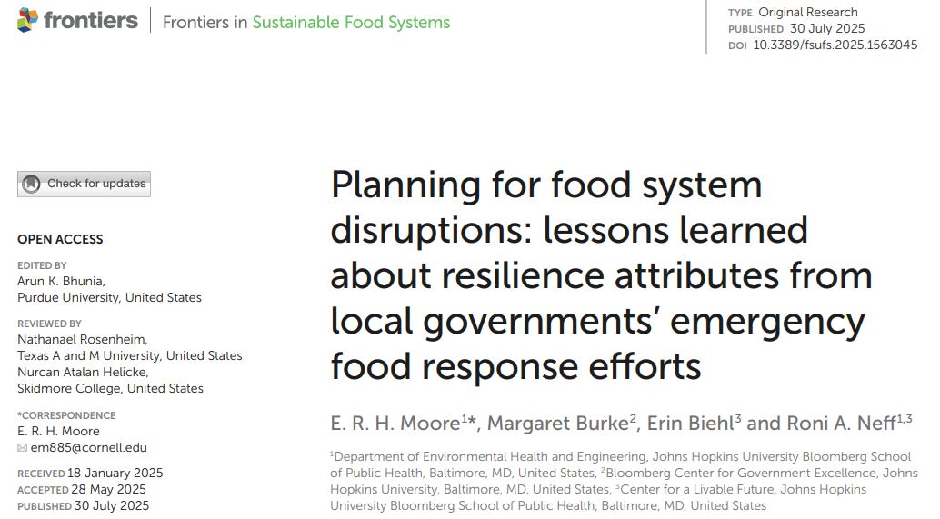 Cities with these seven traits do better at keeping residents fed